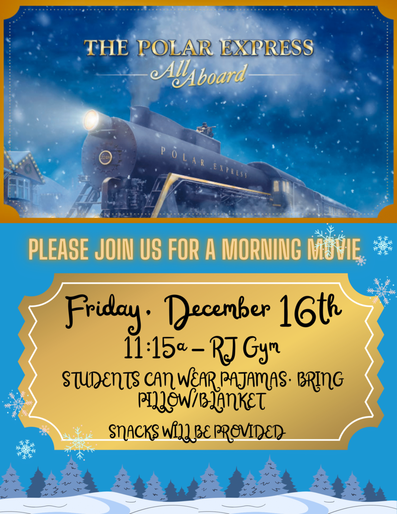 flyer with train and Polar Express all aboard on it.  details in description